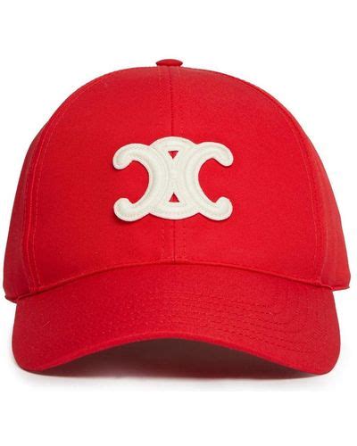 celine cap red